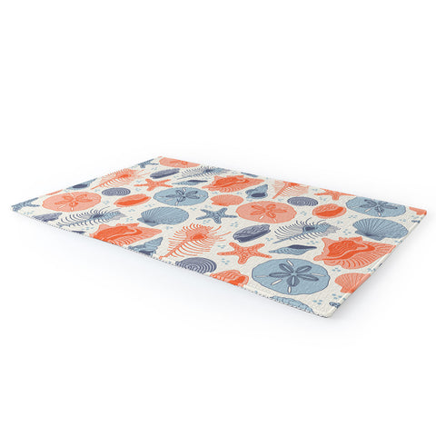 carriecantwell She Sells Seashells I Area Rug