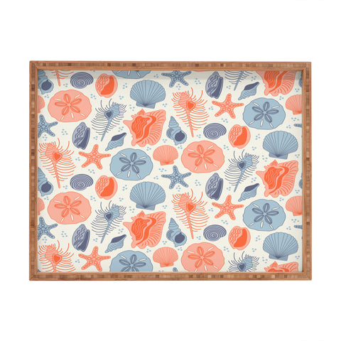 carriecantwell She Sells Seashells I Rectangular Tray
