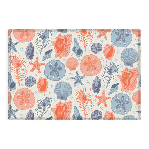 carriecantwell She Sells Seashells I Outdoor Rug