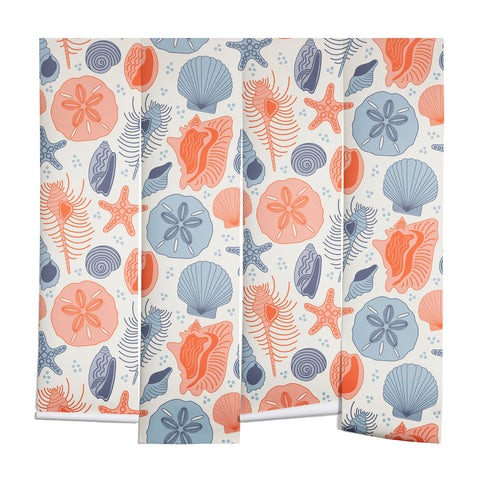 carriecantwell She Sells Seashells I Wall Mural