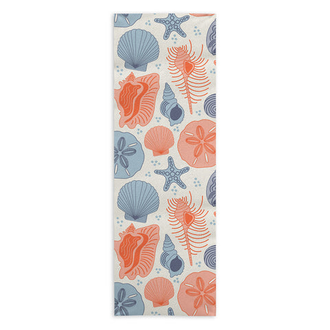 carriecantwell She Sells Seashells I Yoga Towel