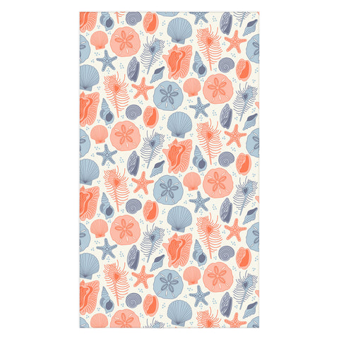 carriecantwell She Sells Seashells I Tablecloth