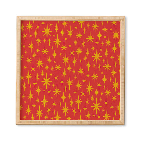 carriecantwell Sparkling Stars Framed Wall Art