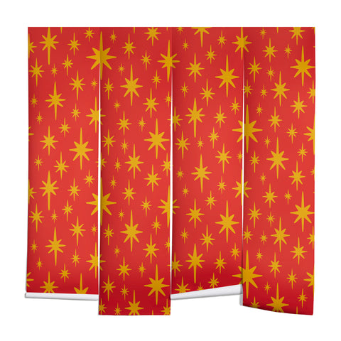 carriecantwell Sparkling Stars Wall Mural