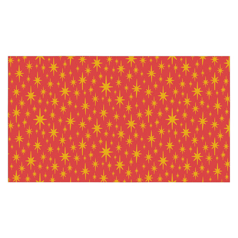 carriecantwell Sparkling Stars Tablecloth