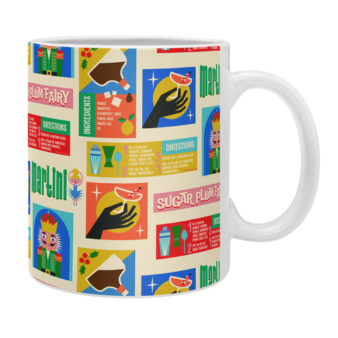 carriecantwell Sugar Plum Fairy Martini Coffee Mug