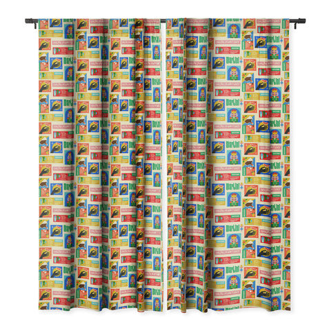 carriecantwell Sugar Plum Fairy Martini Blackout Window Curtain