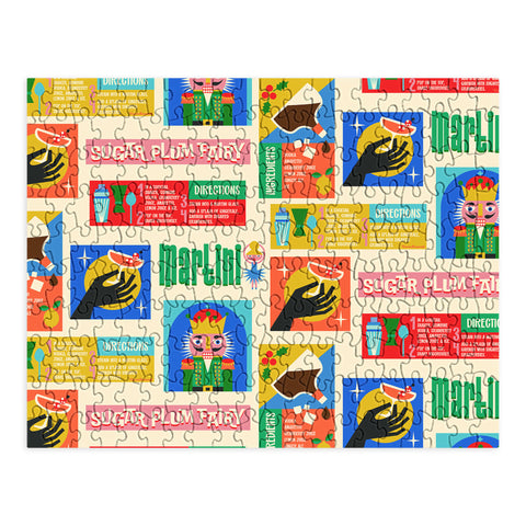 carriecantwell Sugar Plum Fairy Martini Puzzle