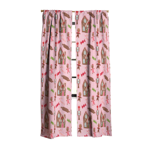 carriecantwell Sweet Christmas Holidays Blackout Window Curtain