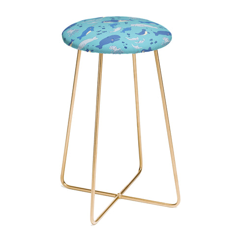 carriecantwell Sweet Sea Life Counter Stool