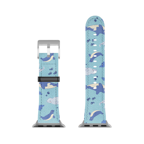 carriecantwell Sweet Sea Life Apple Watch Band