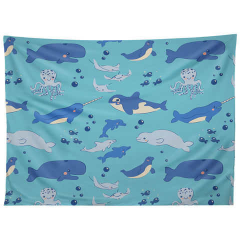 carriecantwell Sweet Sea Life Tapestry