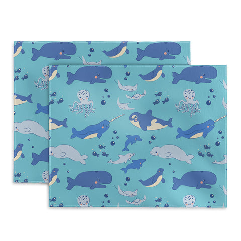 carriecantwell Sweet Sea Life Placemat