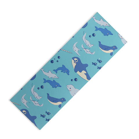 carriecantwell Sweet Sea Life Yoga Mat