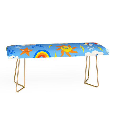 carriecantwell Whimsical Weather Bench