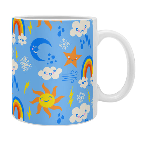 carriecantwell Whimsical Weather Coffee Mug
