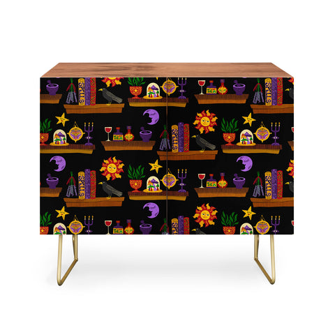 carriecantwell Witches Cabinet Credenza