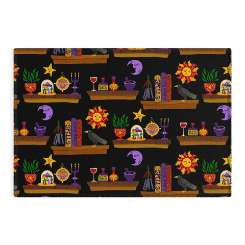 carriecantwell Witches Cabinet Outdoor Rug