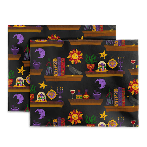 carriecantwell Witches Cabinet Placemat