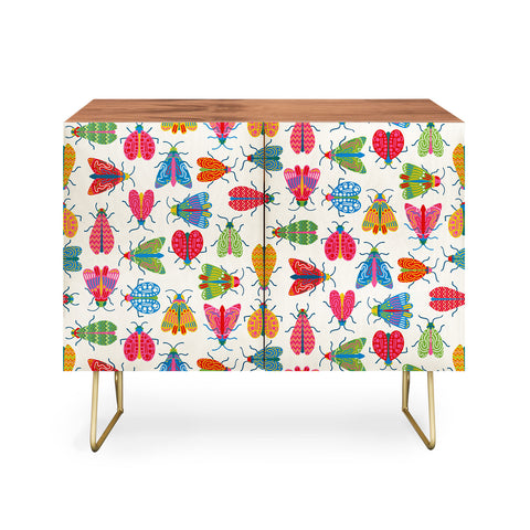 carriecantwell Wonderful Winged Insects Credenza