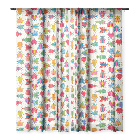 carriecantwell Wonderful Winged Insects Sheer Non Repeat