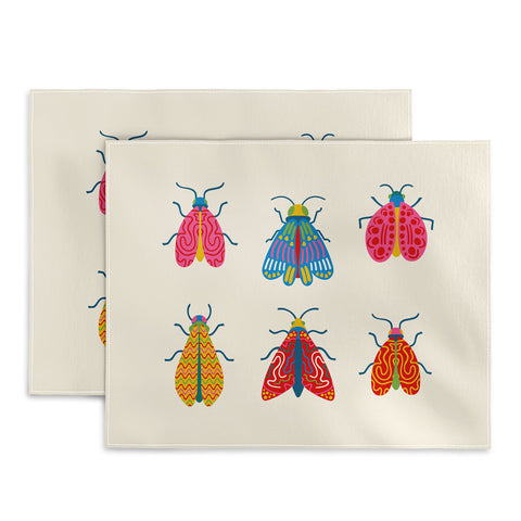 carriecantwell Wonderful Winged Insects Placemat