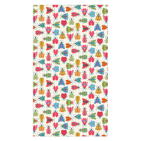 carriecantwell Wonderful Winged Insects Tablecloth