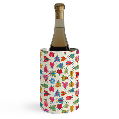 carriecantwell Wonderful Winged Insects Wine Chiller