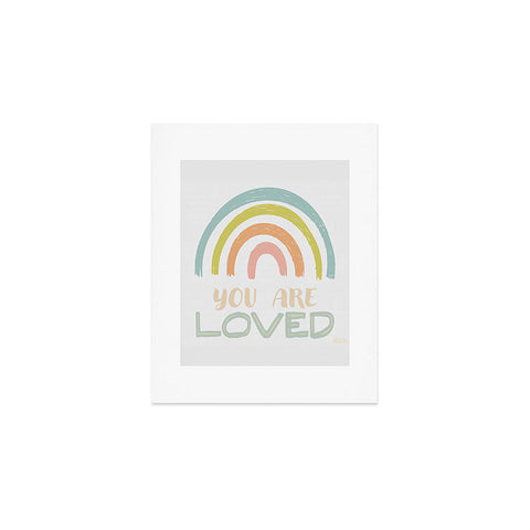 carriecantwell You Are Loved II Art Print