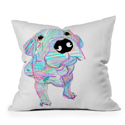 Casey Rogers MultiLab Outdoor Throw Pillow