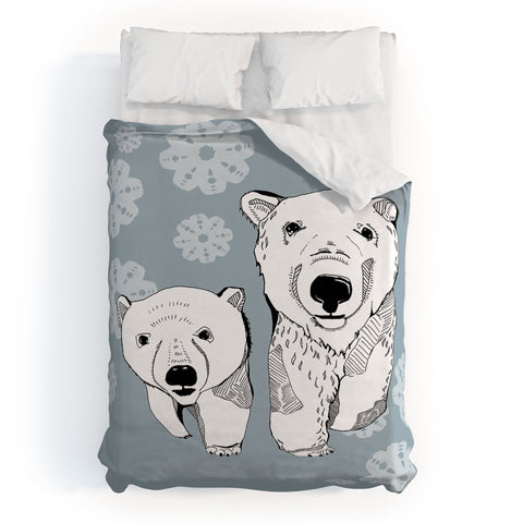 Casey Rogers Polars Duvet Cover