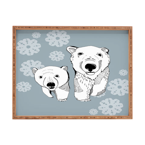 Casey Rogers Polars Rectangular Tray