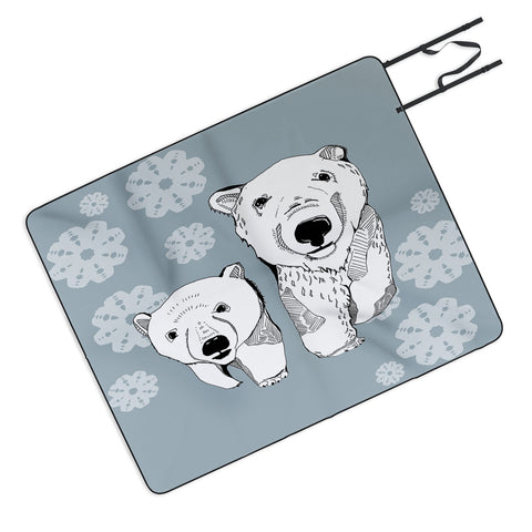 Casey Rogers Polars Picnic Blanket