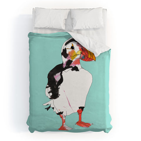Casey Rogers Puffin Duvet Cover