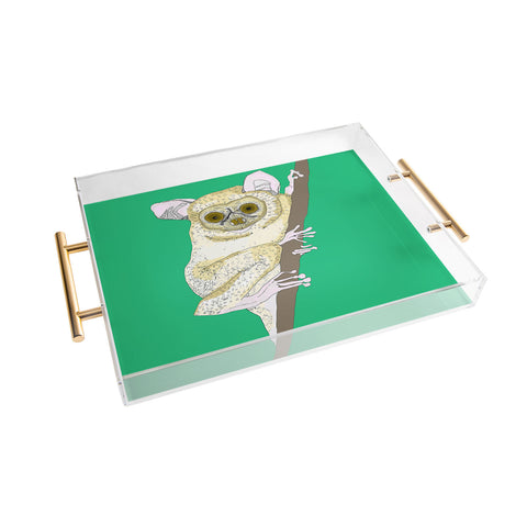 Casey Rogers Slow Loris Acrylic Tray