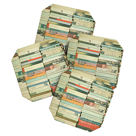 Cassia Beck Bookworm Coaster Set