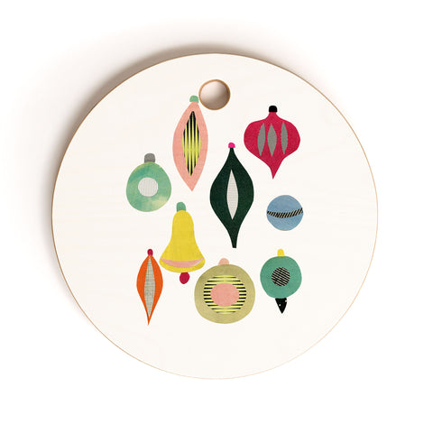 Cassia Beck Christmas 2 Cutting Board Round