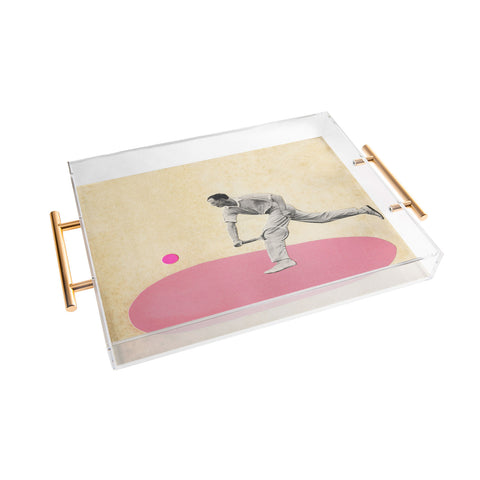 Cassia Beck Lawn Tennis Acrylic Tray