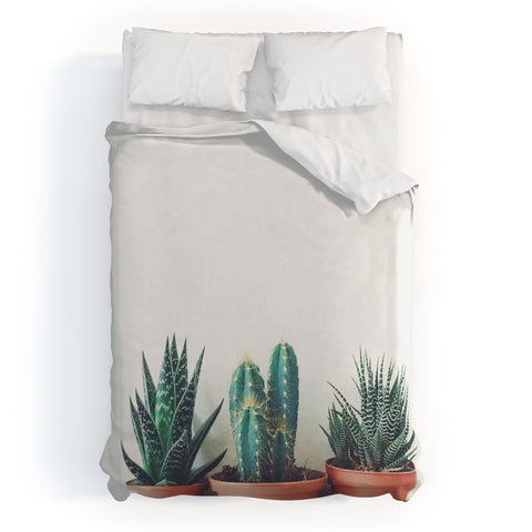 Cassia Beck Potted Plants Duvet Cover