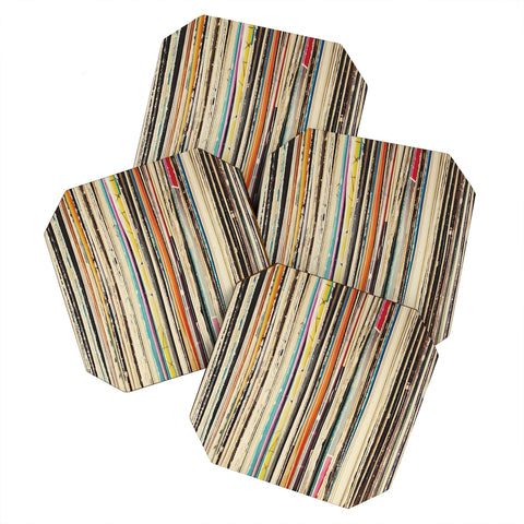 Cassia Beck Record Collection Coaster Set