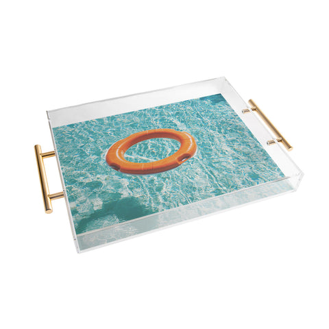Cassia Beck Swimming Pool III Acrylic Tray