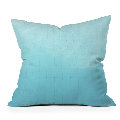 Cassia Beck Swimming Pool VI Outdoor Throw Pillow