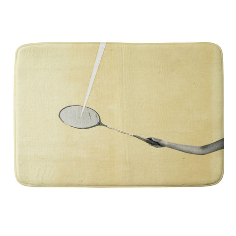 Cassia Beck Tennis I Memory Foam Bath Mat Havenly