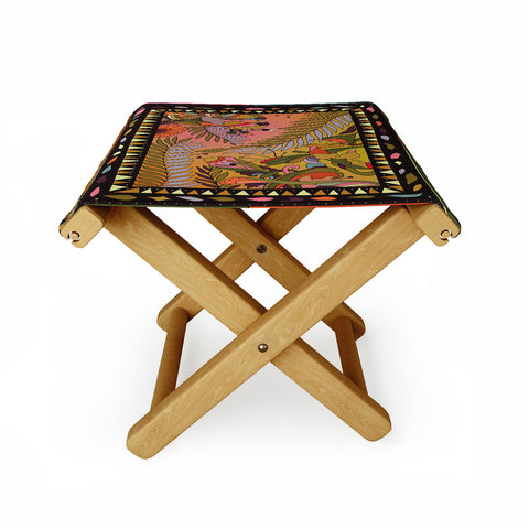 Cassidy Rae Marietta Bohem Folding Stool