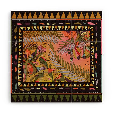 Cassidy Rae Marietta Bohem Wood Wall Mural