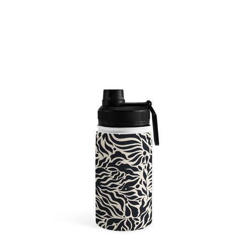 Cassidy Rae Marietta Botanica Black and Cream Water Bottle