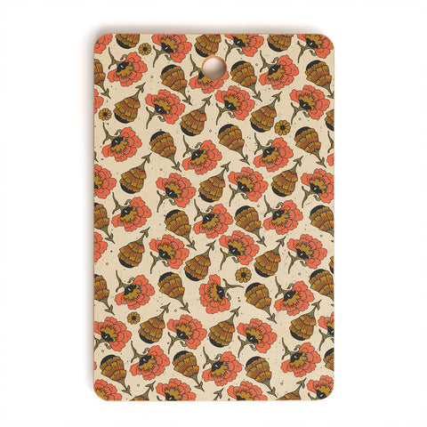 Cassidy Rae Marietta Day By Day Blooms Cutting Board Rectangle