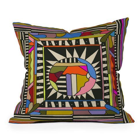 Cassidy Rae Marietta Good Noise Outdoor Throw Pillow