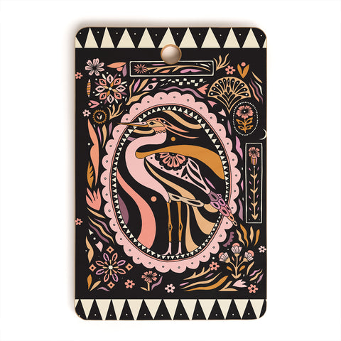 Cassidy Rae Marietta Heron Cutting Board Rectangle