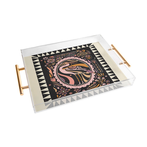 Cassidy Rae Marietta Heron Acrylic Tray